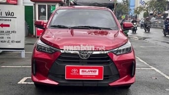 Toyota Wigo 2024 G 1.2 AT - Số Tự Động màu đỏ