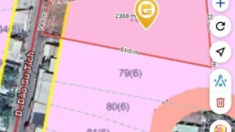 BÁN ĐẤT MẶT TIỀN ĐƯỜNG ĐÀO SƯ TÍCH PHƯỚC LỘC NHÀ BÈ TPHCM 
