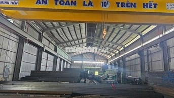 Cho thuê kho xưởng 6.000m2,cẩu trục MT QL1A, Bình Chánh , KV: 26.000m2