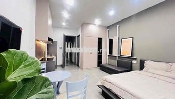 Cho thuê căn hộ dịch vụ đầy đủ nội thất cao cấp, view ban công, có tha