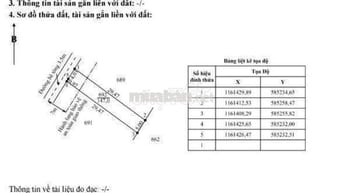 Quá ngộp, 147m2 đất thổ cư 5 x 29.5m đường ô tô huỳnh văn đảnh, 435tr