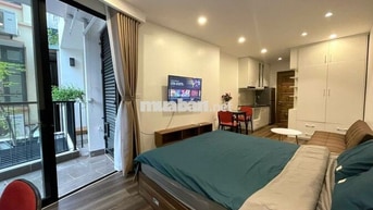 🔥 Studio full đồ 40m2 chỉ 9tr – Hoàng Hoa Thám – Free dọn phòng