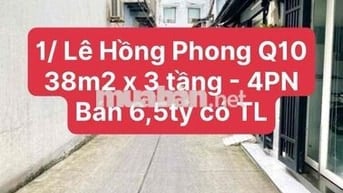 Bán gấp nhà Lê Hồng Phong, Quận 10