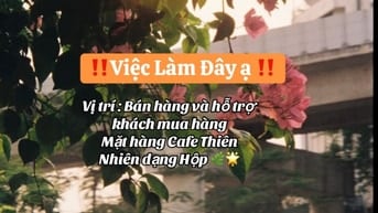 Cần GẤP Vị trí Bán Hàng tại Phú Nhuận (130K/Ca)