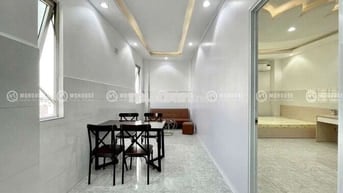 1PN TÁCH BẾP, FULL NỘI THẤT MỚI KENG + MGR. 50M2, NGAY NGÃ TƯ BỐN XÃ🔰
