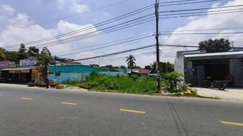 Đất mặt tiền Quốc lộ 80 ở xã mong thọ B, Châu Thành, Kiên Giang.