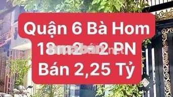 Quận 6 sổ hồng đẹp hiếm nhà bán