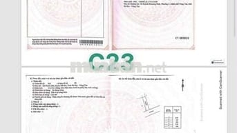 CHỦ GỬI BÁN GẤP LÔ ĐẤT NGAY ĐƯỜNG VEN BIỂN VŨNG TÀU BÌNH CHÂU CHỈ 1TỶ2