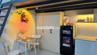 CHO THUÊ CĂN HỘ CÓ GÁC ĐẸP FULL NỘI THẤT NGAY GẦN NGÃ 5 GÒ VẤP
