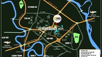 Căn hộ 2PN2WC tháp Green Diamond, Bcons city, Phường Đông Hòa, TP.HCM