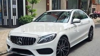Hàng hiếm C300 AMG 2018 Trắng đỏ đồ chơi nhiều