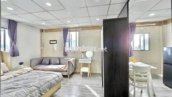 CHO THUÊ 1 PHÒNG NGỦ TÁCH BẾP 2 MÁY LẠNH TRUNG TÂM BÌNH THẠNH