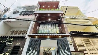 Xe hơi ngủ trong nhà - Nguyễn Văn Đậu gần Đh VLU - 5 Tầng - Nở Hậu