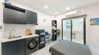 TRỐNG PHÒNG STUDIO FULL NỘI THẤT MÁY GIẶT RIÊNG NGAY NGÃ TƯ MAI DỊCH