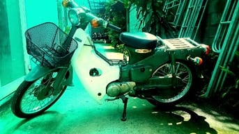 XE CUB 50 - CHO CÁC EM ĐI HỌC - CHƠI XE