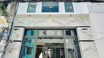 ⭐️Nhà 4 Lầu tuyệt đẹp CAO CẤP hẻm xe hơi 5m, cách MT Huỳnh Khươn An 5m