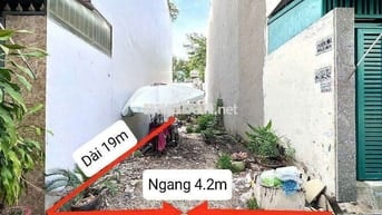 *** 1 LÔ ĐẤT LỚN 80m² – THÔNG SỐ VÀNG 4.2 x 19