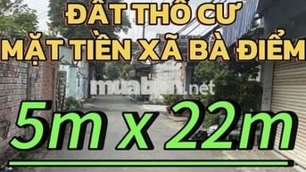 🎉Diện tích: 5 x 22m, sổ hồng riêng Gần chợ Cây Me,
