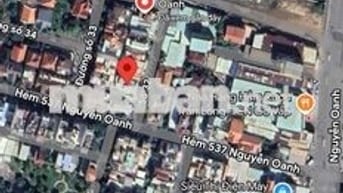 Cho thuê nhà phố mặt tiền đường số 32, Khu dân cư yên tĩnh DT 6x20
