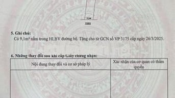 Cần tiền đáo hạn ngân hàng cần ra gấp lô đất gần trường TH Minh Thắng