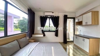 STUDIO BAN CÔNG TIỆN NGHI ĐẦY ĐỦ HẺM XE HƠI GẦN VLU CS 2 3, IUH