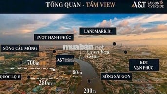 Dự Án A&T SAIGON RIVERSIDE - Mặt tiền Sông Sài Gòn Quốc lộ 13