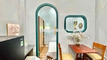 🎉STUDIO TÁCH BẾP NGAY TRUNG TÂM QUẬN 10_FULL NỘI THẤT CỰC XỊN_SÀN GỖ