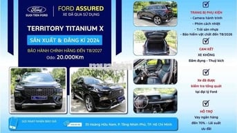 Ford Territory 2024 Titanium X 1.5 AT - 20000 km