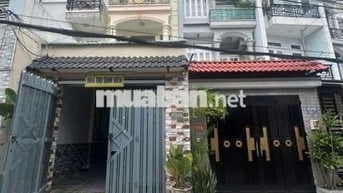 Nhà phố 4m x 20m. 4 tầng MT hẻm nhựa 973/Nguyễn Ảnh Thủ Đang thuê 20tr