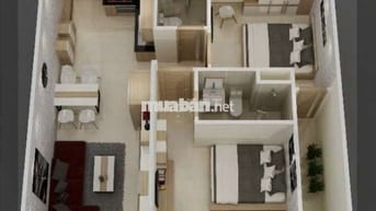 Cho Thuê Toky Tower 2pn 2wc full nội thất