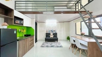 Cho Thuê Duplex mới Full nội Thất Nhà Mới Ngay Hufli Ba Gia