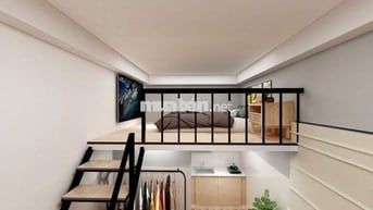 Căn Hộ có Gác mới xây full nội thất có cửa sổ thoáng ngay Khuông Việt