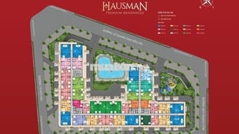 Nhượng lại SNG 3PN 115m2 tòa Hausman Premium Residence căn góc view hồ