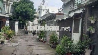 Chủ dễ tính cần bán nhà 1/bờ kênh tham lương.khu dân cư đông đúc