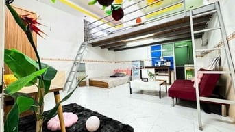 Duplex rộng có tới 3 chỗ ngủ - Full nội thất - Gần VHU