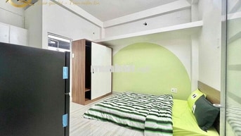 CHO THUÊ CHDV STUDIO FULL NỘI THẤT SÁT NGAY CÔNG VIÊN LÀNG HOA