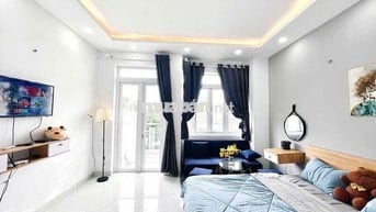 🏠 Cho Thuê CHDV Full Nội Thất Cao Cấp, Ban Công Thoáng Mát, Máy Giặt R