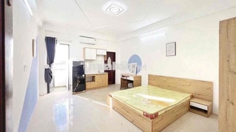 PHÒNG STUDIO FULL NỘI THẤT CÓ BAN CÔNG RỘNG 30m2 - AN NINH