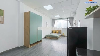 CHO THUÊ CĂN HỘ STUDIO CỬA SỐ VIEW LAND MARK NGAY ĐH CÔNG NGHIỆP