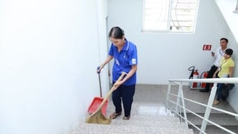 🆘CÔNG TY HOÀ THÀNH- CẦN TUYỂN GẤP 02 TẠP VỤ ĐI LÀM NGAY (  PHỤ CẤP )