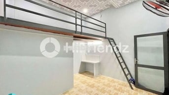 Dãy phòng trọ trệt gác cao siêu rộng sẵn máy lạnh ngay chợ Cây Da Sà