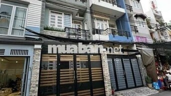 Cho thuê nhà Hẻm Xe Hơi Trệt 3 Lầu 4x18 6PN Sư Vạn Hạnh , Q10