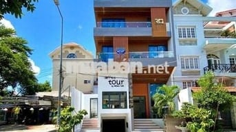 TÒA NHÀ CMT8 KHU CƯ XÁ TỰ DO_ 9X20M_HẦM TRỆT 4 LẦU_ SÀN SUỐT.