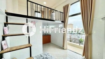 TRỐNG LẠI CĂN HỘ DUPLEX GÁC CAO NHÀ MỚI THANG MÁY NGAY CHỢ HƯƠNG LỘ 2