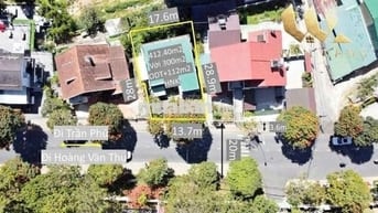 Mặt tiền đường Lê Hồng Phong, Phường 4, Đà Lạt Diện tích: 441 m²
