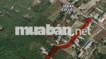 Xã minh Thạnh huyện dầu tiếng Hồ Chí Minh ,Đất mặt tiền chính chủ có 1