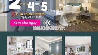 Cho thuê căn hộ 2PN chỉ 4tr5,gần chợ, trường (Opal Skyline)