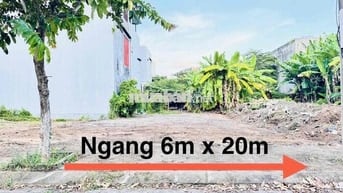 Bán đất 120m2 (6x20) đường Trung Hoà 1- Hoà Quý lô kẹp đường luồng