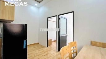 Cho thuê căn hộ 2pn 1pk - ban công - full nt - Vòng xoay Lê Đại Hành