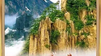 tranh gạch 3d phong thủy mã đáo thành công - VCX4